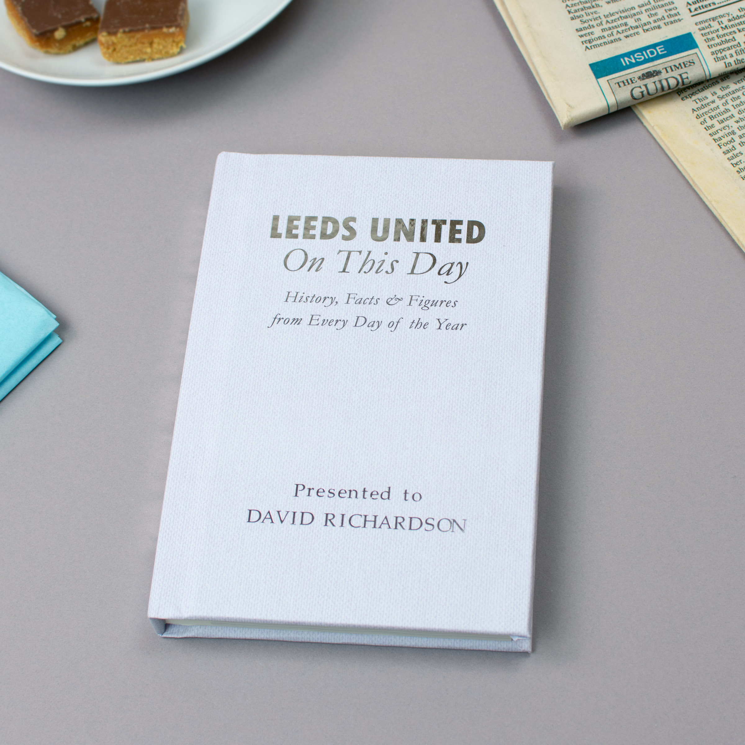 Personalised Leeds On This Day Book