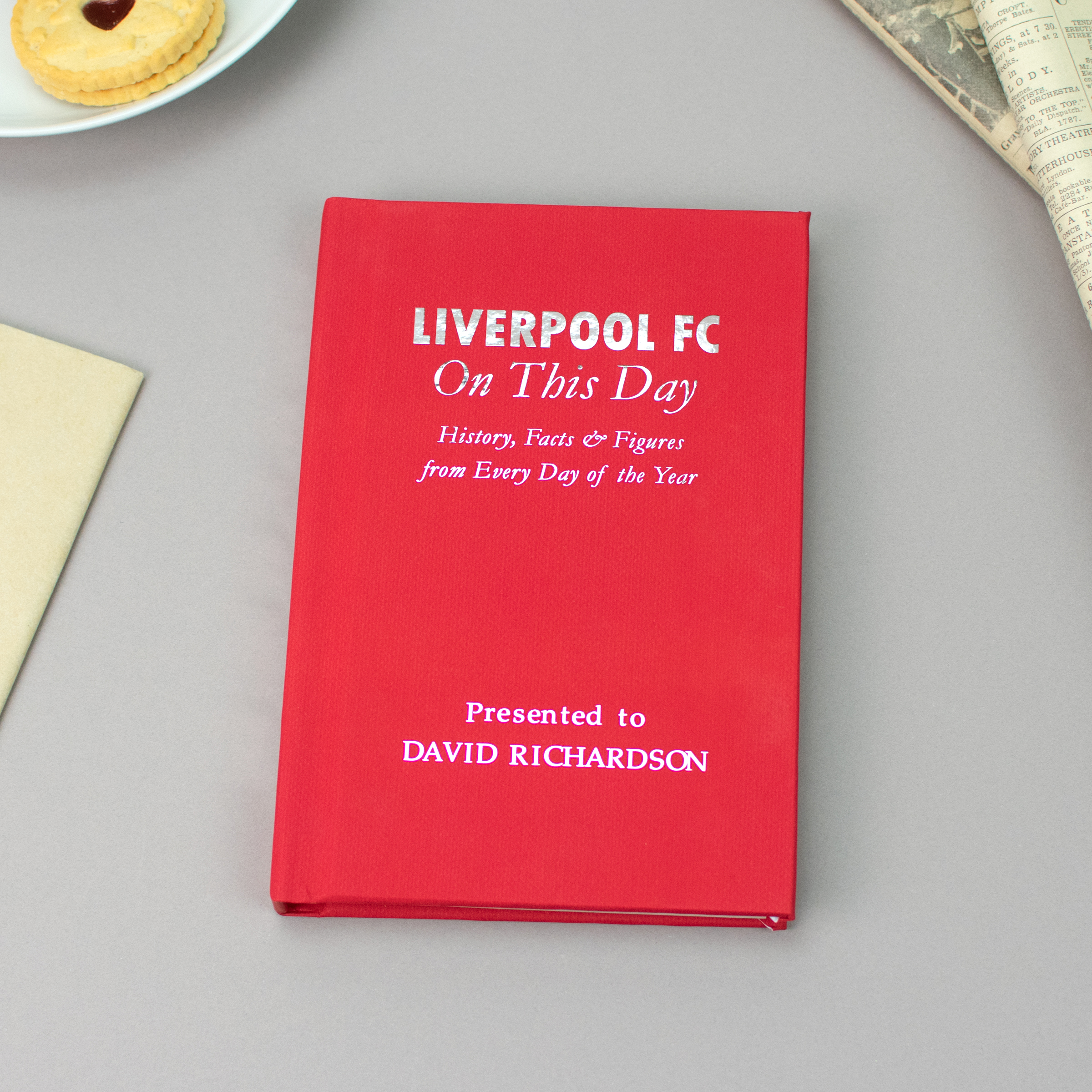 Personalised Liverpool On This Day Book