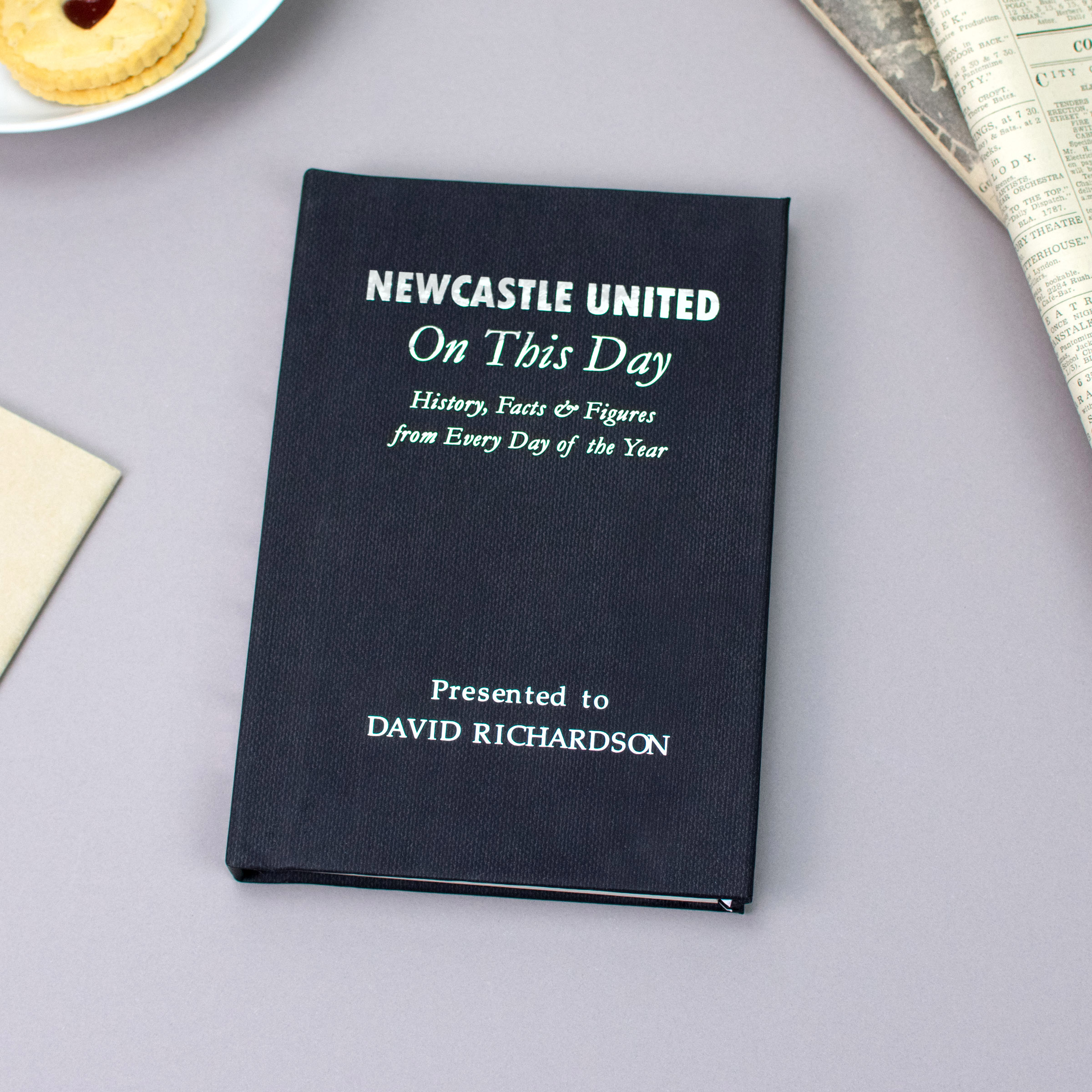 Personalised Newcastle United On This Day Book