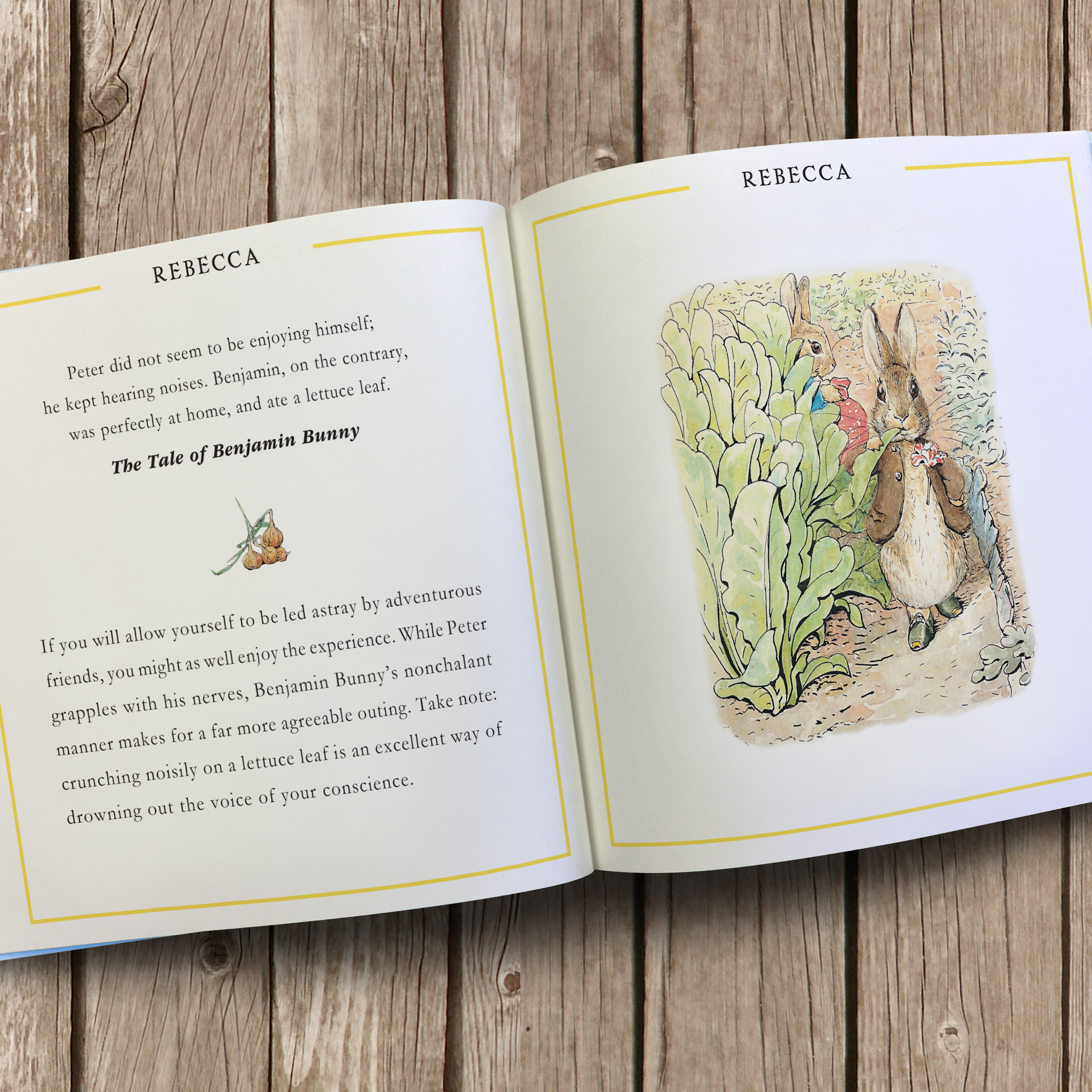 Peter Rabbit's Personalised Little Book of Harmony