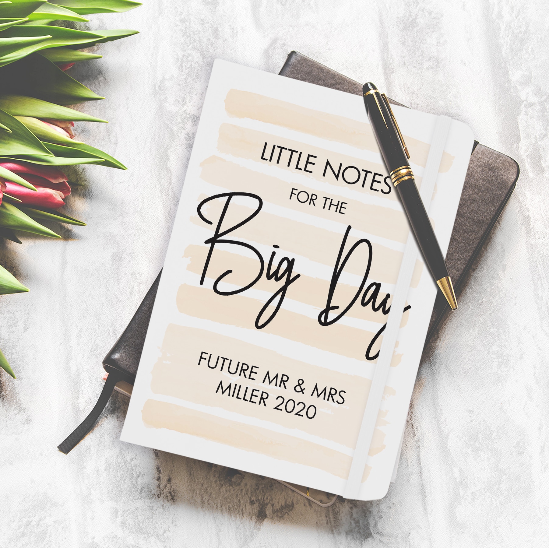 Little Notes For The Big Day A5 White Notebook